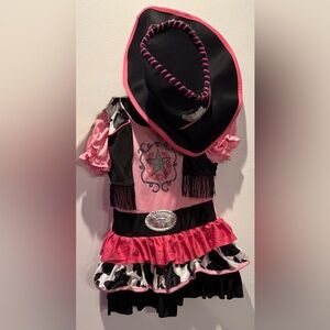 Cowgirl Costume - Size 3-4T - NWT